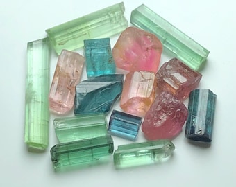 Natural Tourmaline Loose – Raw Gemstone for Cutting