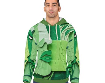Sudadera con capucha de arte abstracto, sudadera estampada, jersey unisex, diseño 100% poliéster.