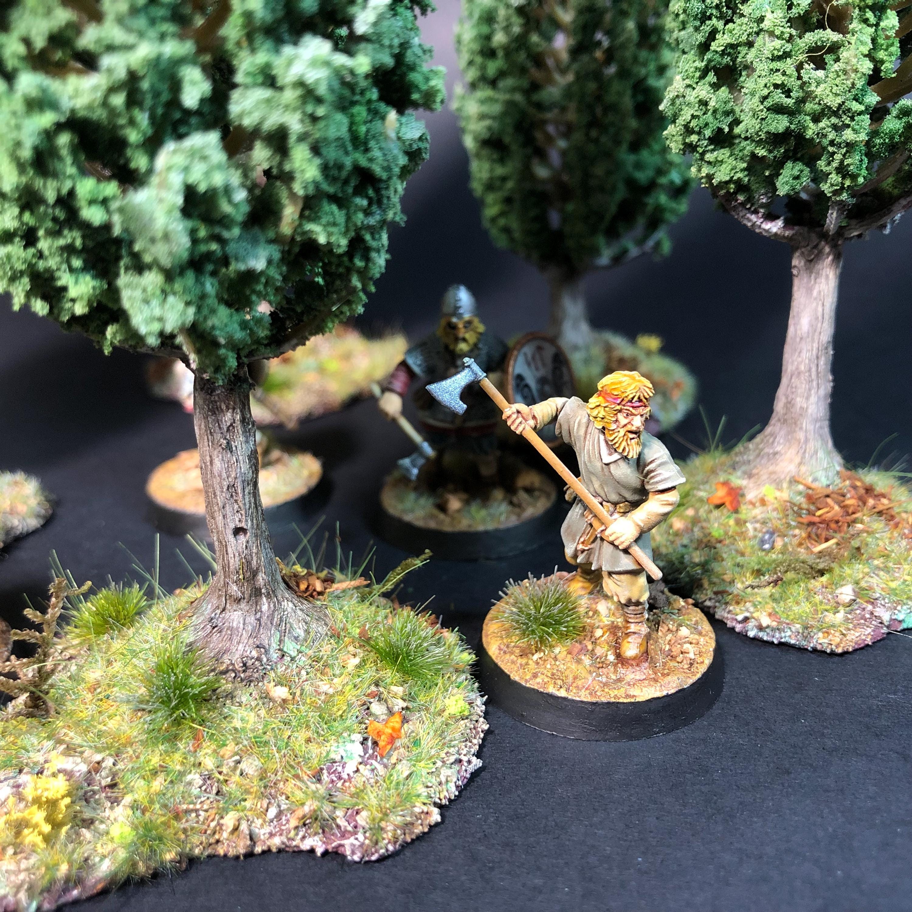 Handcrafted Forest Tree, 28mm Wargaming Scenery - Etsy