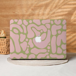 Abstract Twist Art Macbook Case Laptop Cover for 2025 Air 15/13/11 Inch, A2991 A3241 A2337, MacBook Pro 13/14/15/16, Laptop Sleeves M4 M3 M2
