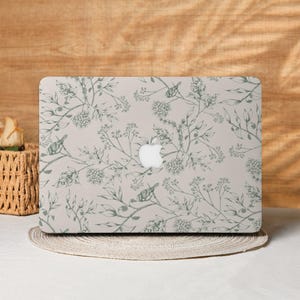 Plain Flowers Macbook Case Laptop Cover for 2025 Air 15/13/11 Inch, A2991 A3241 A2337, MacBook Pro 13/14/15/16, Laptop Sleeves M4 M3 M2