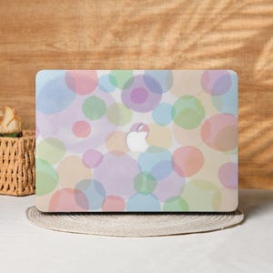 Colourful Bubbles Macbook Case Laptop Cover for 2025 Air 15/13/11 Inch, A2991 A3241 A2337, MacBook Pro 13/14/15/16, Laptop Sleeves M4 M3 M2