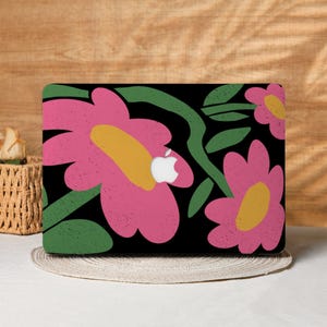 Aesthetic Floral Macbook Case Laptop Cover for 2025 Air 15/13/11 Inch, A2991 A3241 A2337, MacBook Pro 13/14/15/16, Laptop Sleeves M4 M3 M2