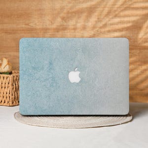 Blue Sandy Beach Macbook Case Laptop Cover for 2025 Air 15/13/11 Inch, A2991 A3241 A2337, MacBook Pro 13/14/15/16, Laptop Sleeves M4 M3 M2