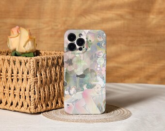 Lolita Aesthetic Phone Cover for iPhone 17, 16, 15, 14, 13, 12, 11 Pro Max Xs, 13 12 Mini Case, Trendy Phone Case