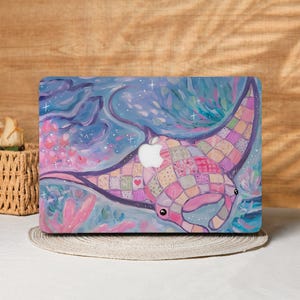 Fantasy Devil Fish Macbook Case Laptop Cover for 2025 Air 15/13/11 Inch, A2991 A3241 A2337, MacBook Pro 13/14/15/16, Laptop Sleeves M4 M3 M2
