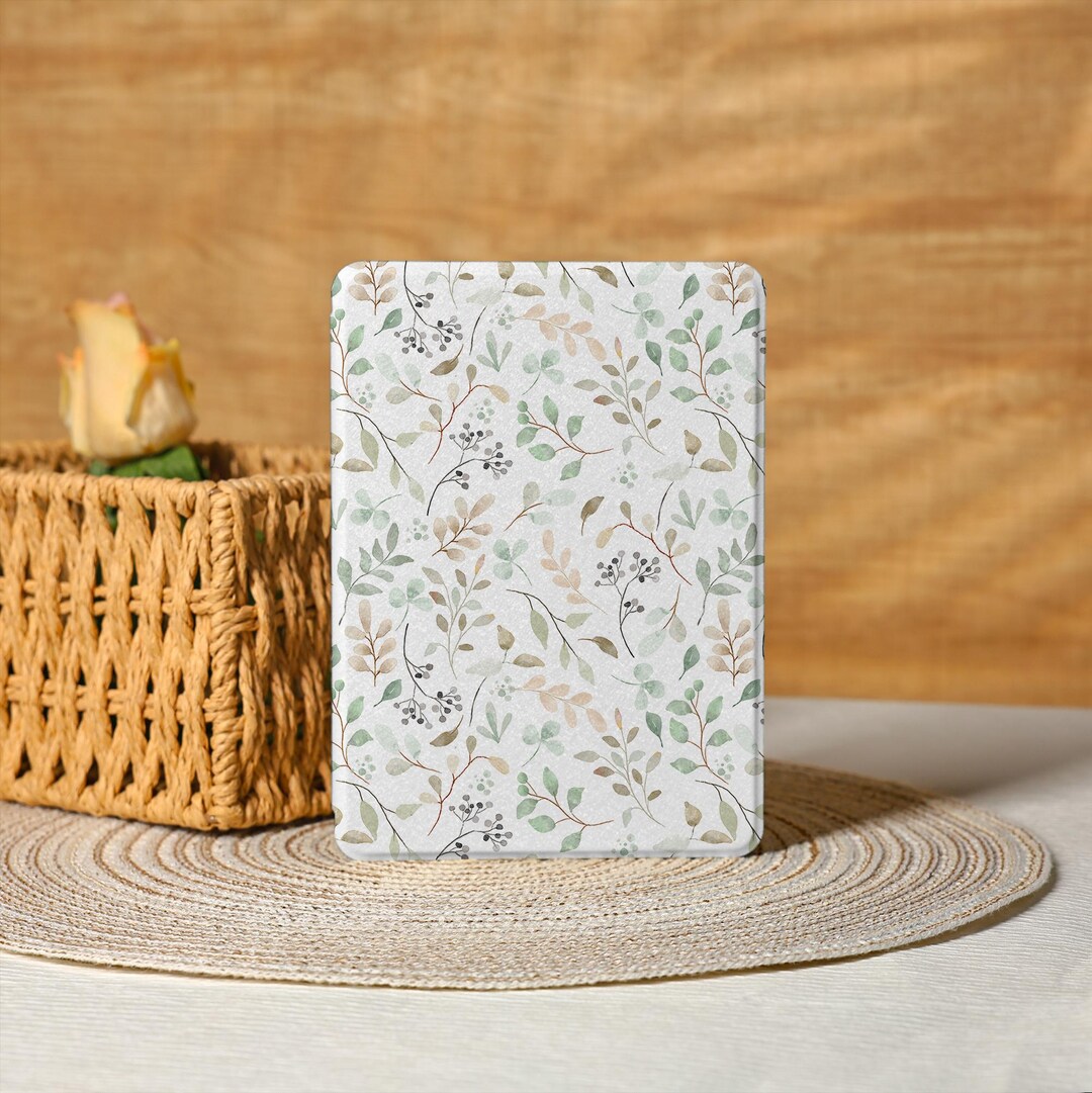 Elegant Floral Kindle Paperwhite Case With Hand Strap Cover, 2024 ...