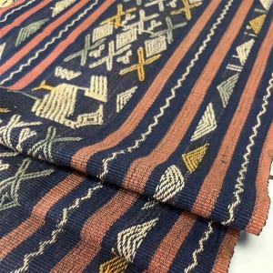 Antique Ikat Fabric - Etsy