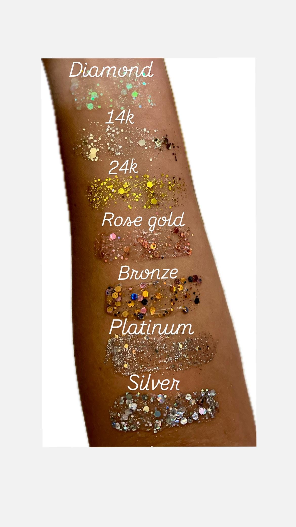 Mini Glitzy Manes Glitter Hair Gel - Image 1
