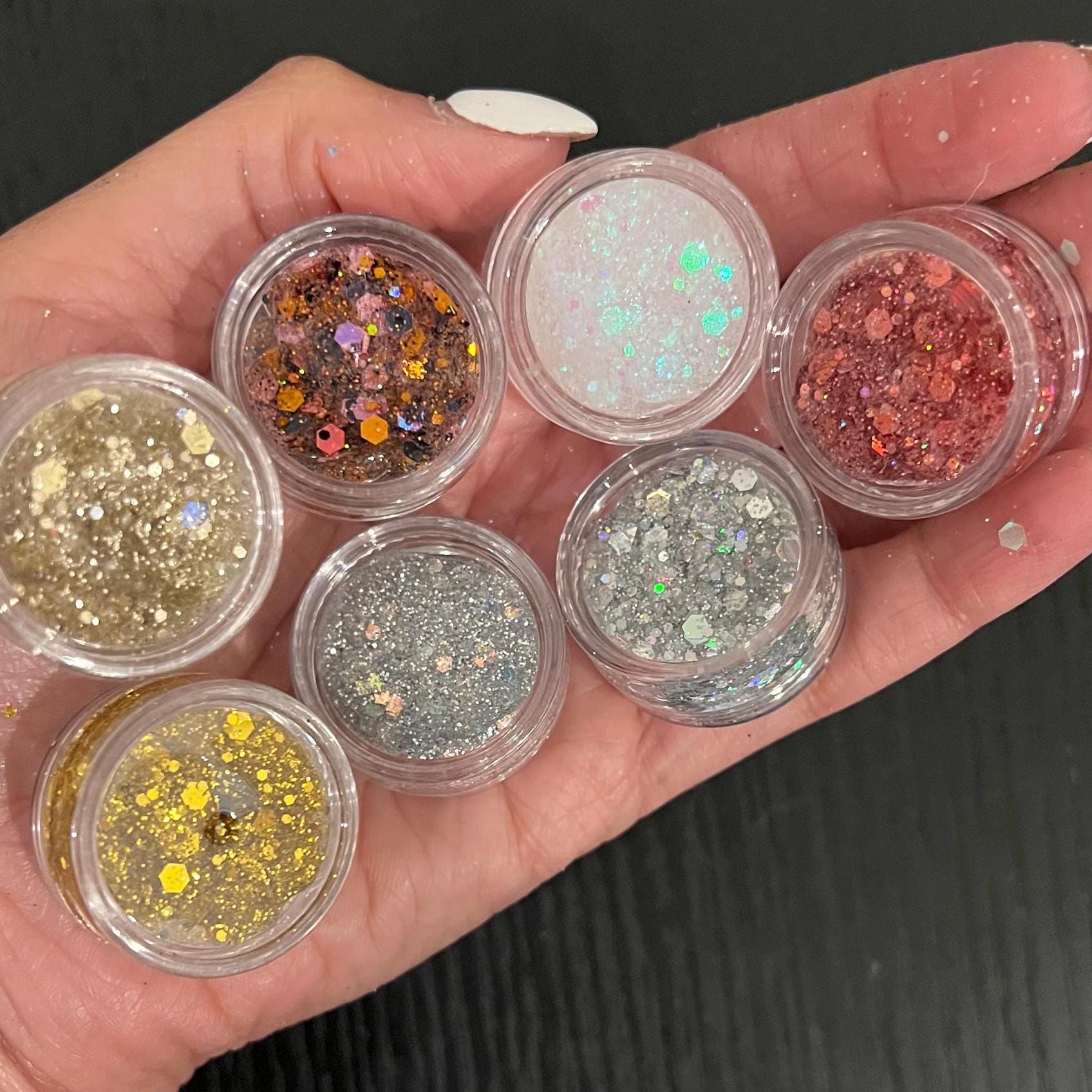 Mini Glitzy Manes Glitter Hair Gel - Thumbnail 3