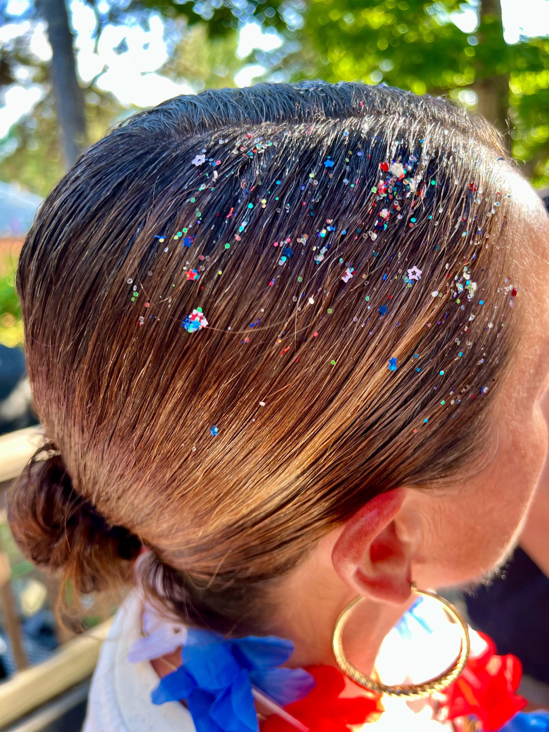 Holiday Glitter Hair Gel - Thumbnail 2