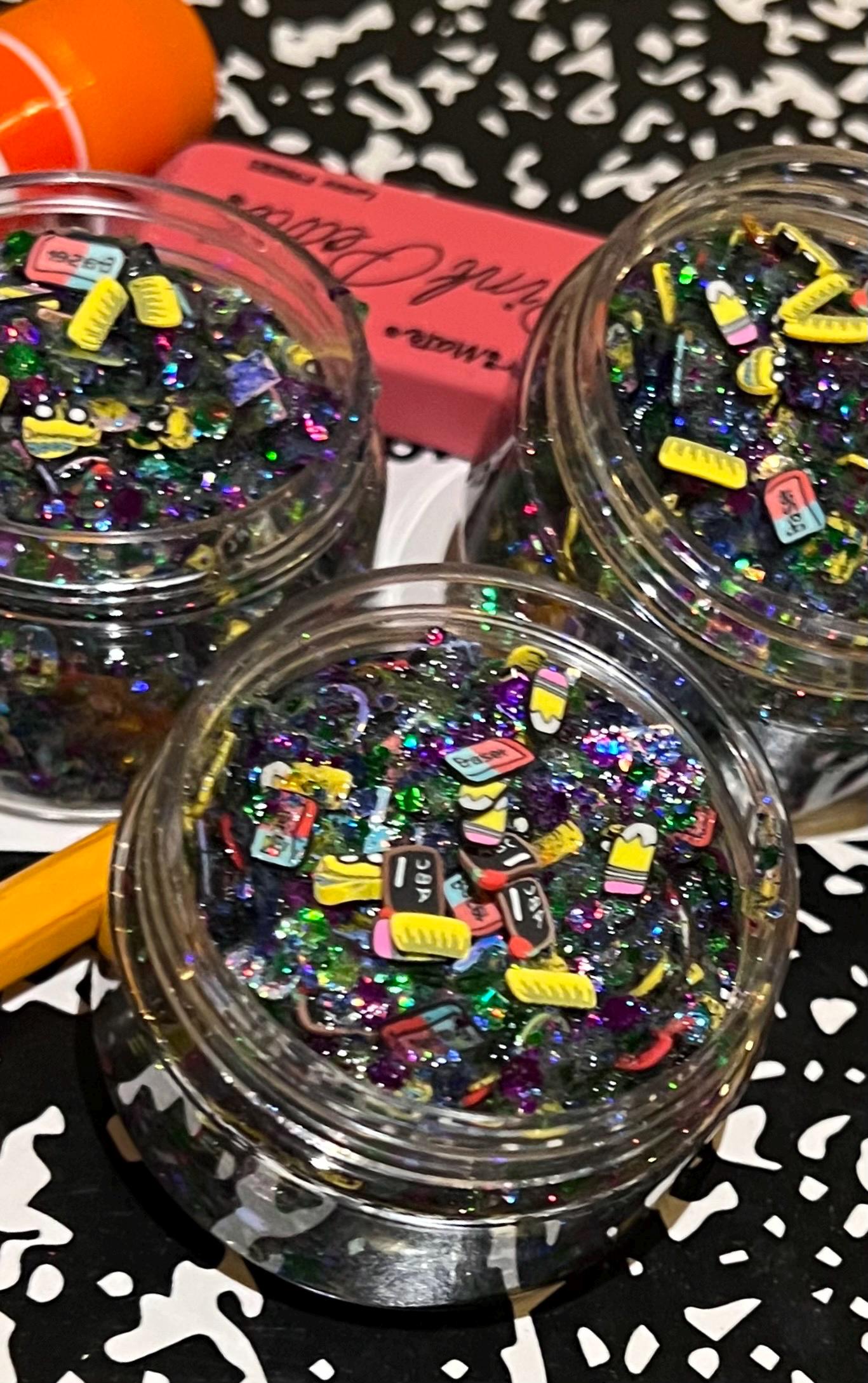 Back to School Glitter Hair Gel - Image 1