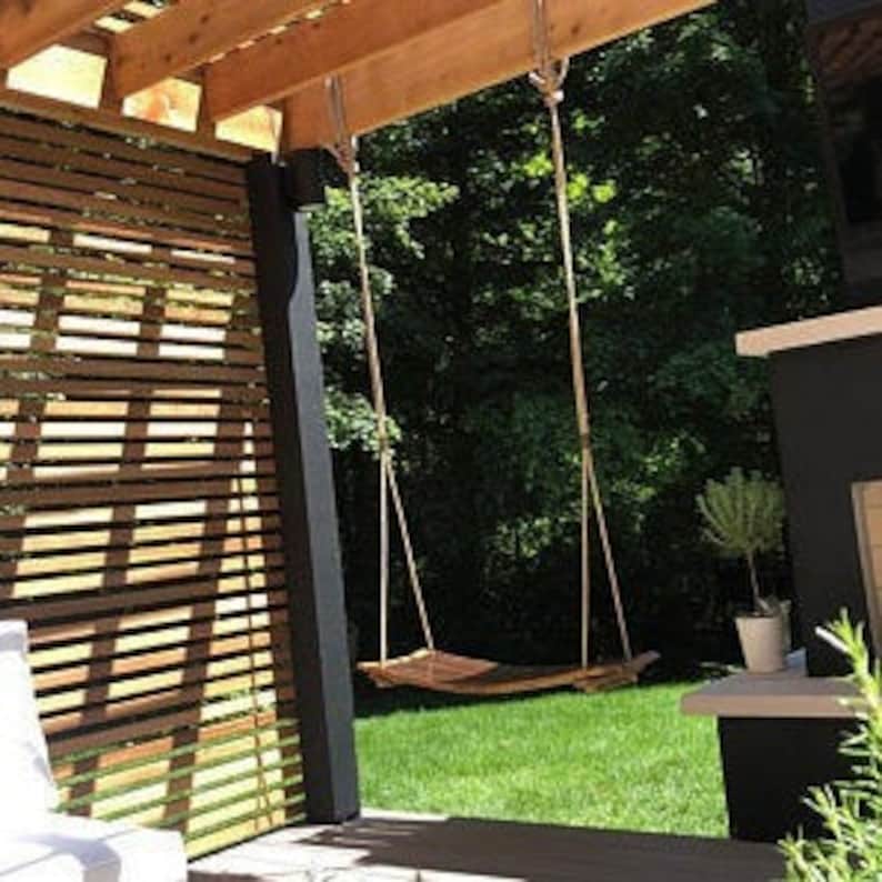 Napa Valley Wine Barrel Rope Swing Porch Swing Tree Swing Etsy