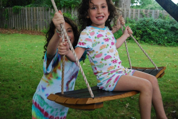 Napa Valley Wine Barrel Rope Swing, Porch Swing, Tree Swing, Summer Fun -   Israel