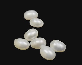 Perla de agua dulce natural AAA+ cabujón suelto (de 3 x 5 mm a 10 x 14 mm)