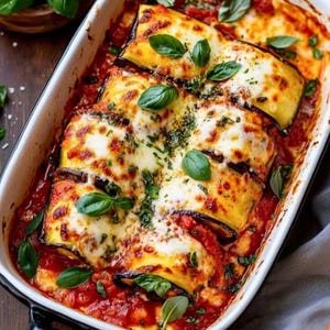 Eggplant Rollatini Casserole Recipe: Easy Italian Dinner (Digital Download)