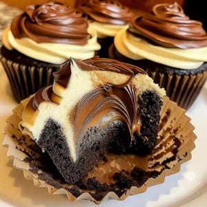 BEST RECIPE For Chocolate Coffee Cream Cupcakes, easy recipe, dinner recipe, party recipe
