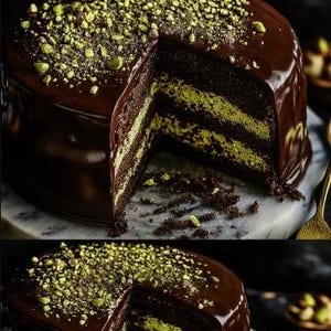 Dubai Chocolate Pistachio Bar Cake Recipe: Kunafa Crunch (Digital Download)