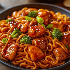 BEST RECIPE For Chicken Teriyaki Noodles, easy recipe, dinner recipe, party recipe