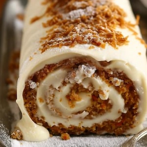 Carrot Cake Roll Recipe: Cream Cheese Filling (Digital Download)
