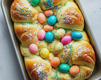 Ricetta del pane pasquale (download in formato PDF digitale)