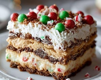 Christmas Cookie Lasagna recipe PDF (Digital Download)