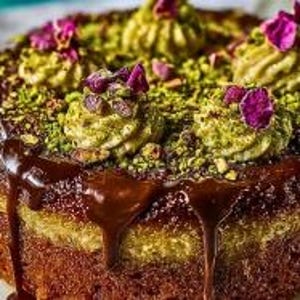 Chocolate Pistachio Kunafa Recipe: Decadent Middle Eastern Dessert (Digital Download)
