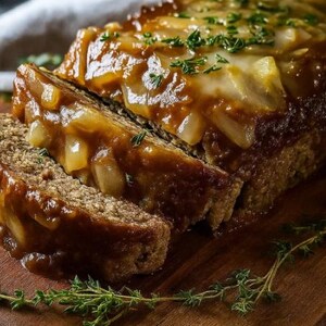 BEST RECIPE For French Onion Meatloaf, easy recipe, dinner recipe, party recipe
