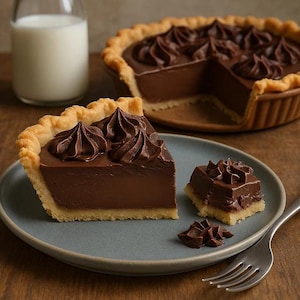Old-Fashioned Chocolate Pie Recipe: Easy Southern Classic (Digital Download)