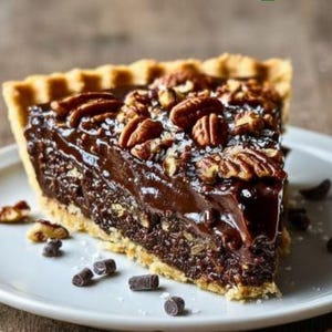 Receta de pastel de chocolate y nueces de Texas: Un postre sureño fácil (Descarga digital)