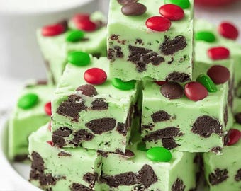 Christmas Mint Oreo Fudge Recipe PDF (Digital Download)