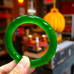 Natural! Green Floating Jade Bracelet Bangle|Green Ice Gemstone Bangle|Handmade Green Jadeite Jade Bangle|Ice Quartz Jewelry|Gift For Her