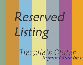 RESERVIERT - Sapphire Blue Tree Mini Messenger