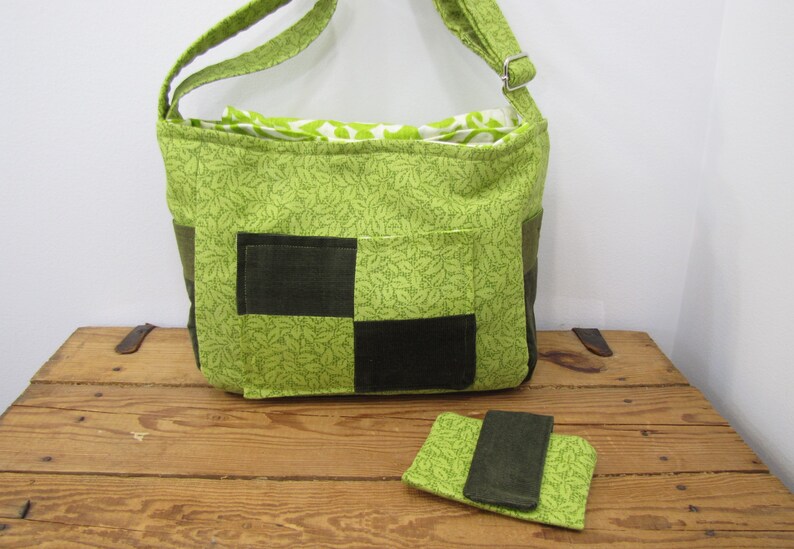 Envy of Green Messenger Bag image 9