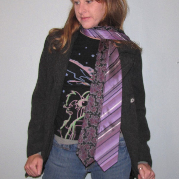 Scarf of Neckties- Repurposed Neckties