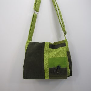 Envy of Green Messenger Bag image 5