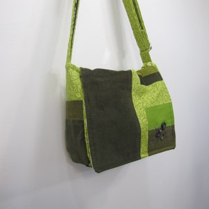 Envy of Green Messenger Bag image 4
