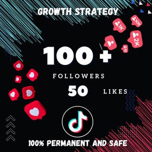 TikTok Followers: 100+ Safe Growth Boost