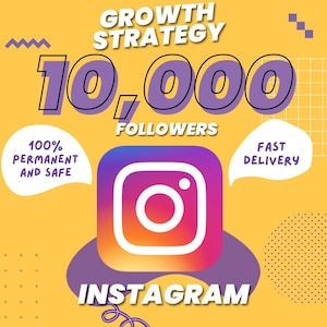 Instagram-volgers 10.000+ echte volgers | 100% veilig | Snelle levering | Groeistrategie