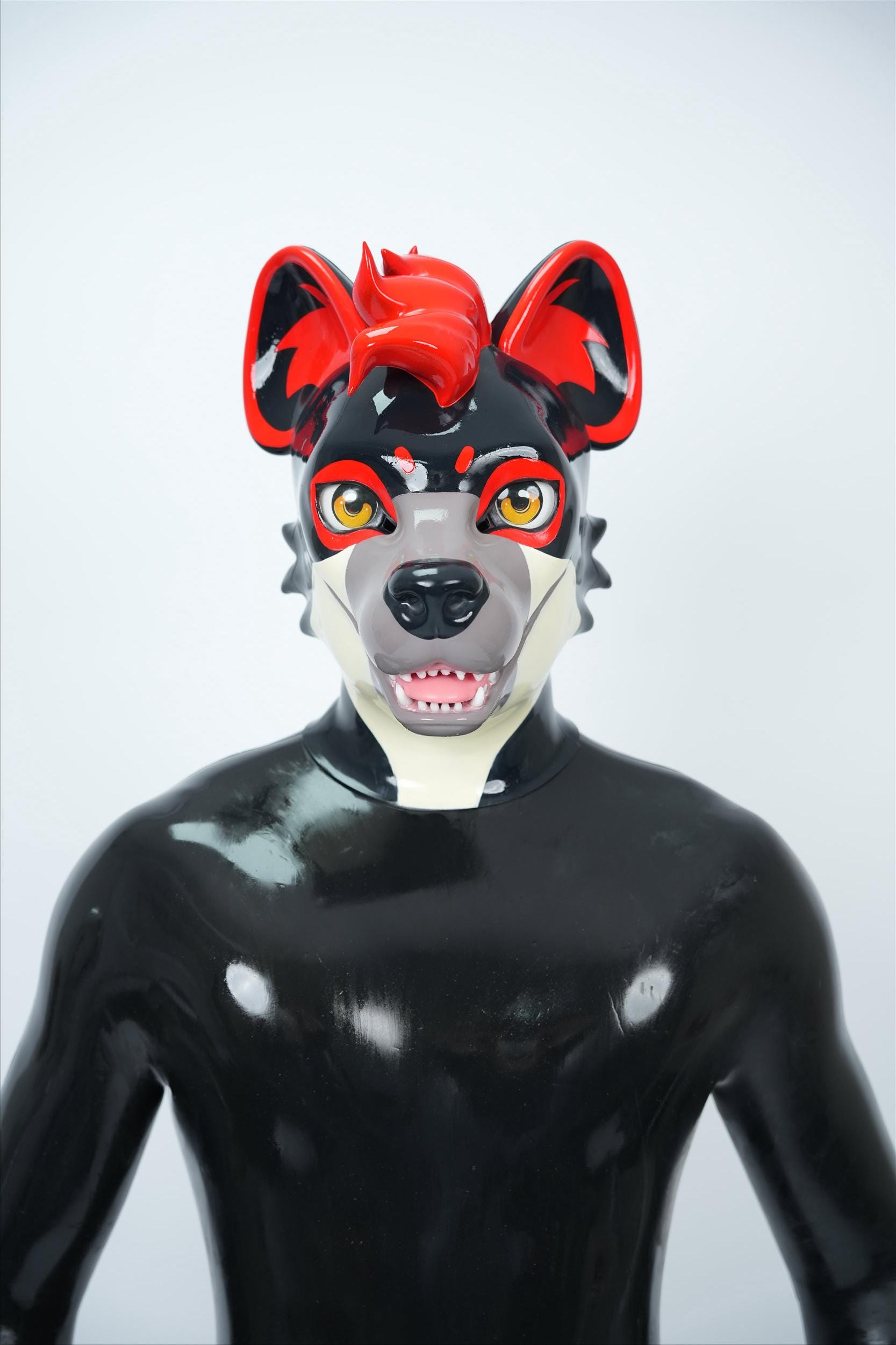 Latex pony play mask - Etsy 日本