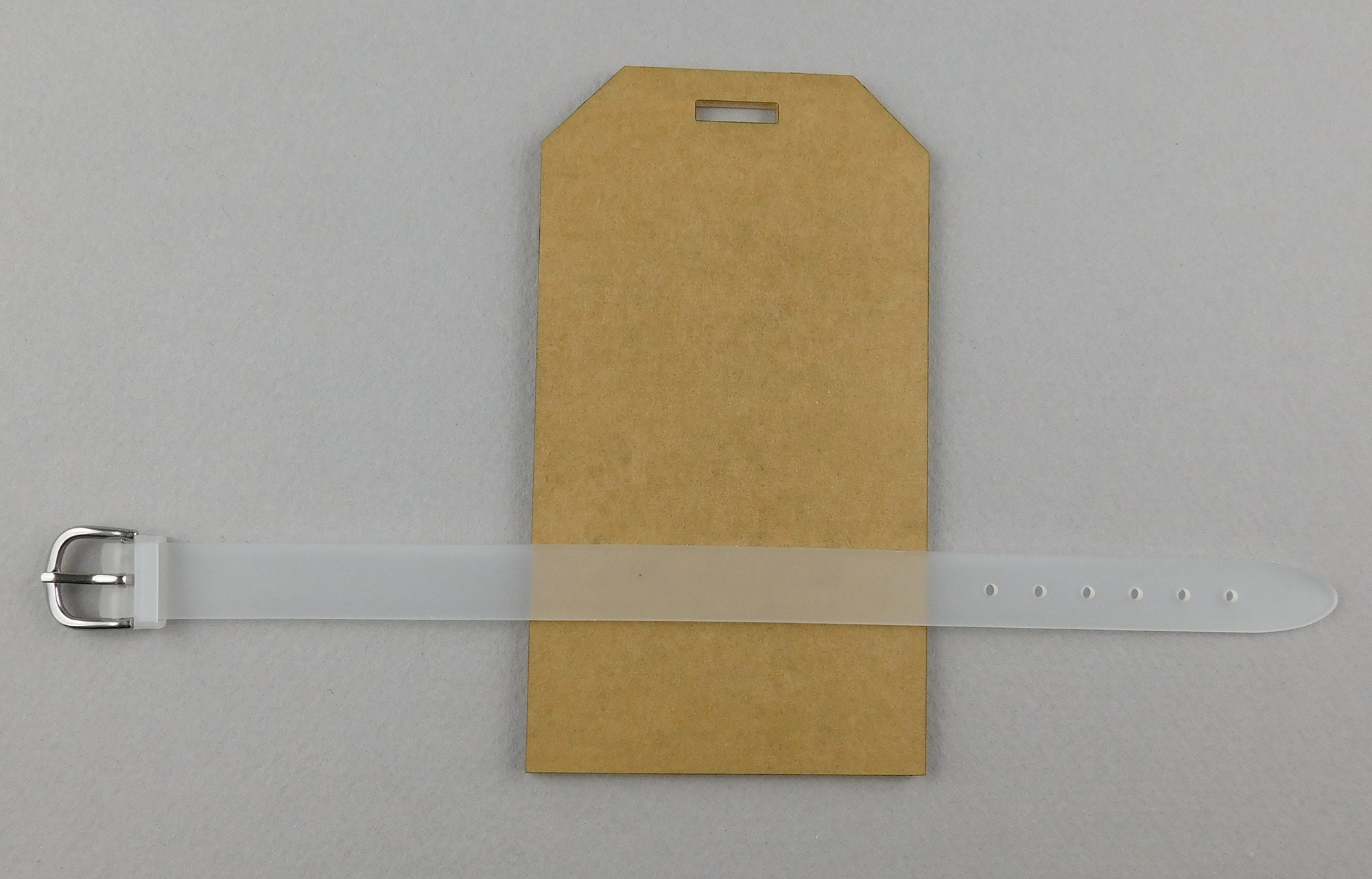 5 Blank Clear Acrylic Luggage Tags with Straps Craft Blanks Etsy