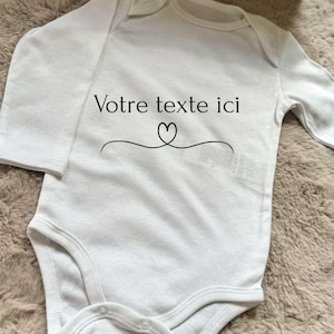 Personalized bodysuit
