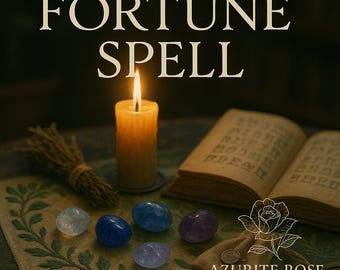 Incantesimo di buona fortuna e ricchezza - Incantesimo di denaro extra forte - Lancio nello stesso giorno - Manifesta ricchezza, successo, fortuna e prosperità