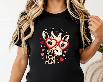 Ilustración de jirafa PNG para uso en sublimación DTG DTF