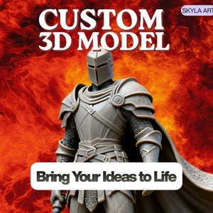 Custom 3D Printing Model | Personalized Figurines, Characters (STL Files Included)
