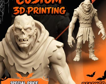 Custom 3D Modeling Anime | 3D Character Sculpting, Cartoon 3D Modeling, 3D Miniatures, STL