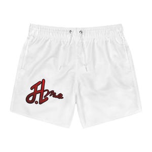 Pantalones cortos casuales rojos y blancos Hundred Milli
