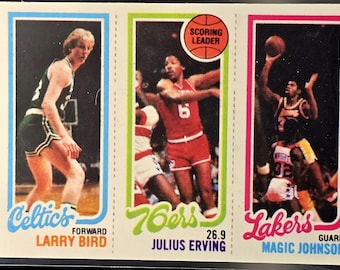 マジック・ジョンソンの直筆サインカード（証明書付き） - Etsy 日本