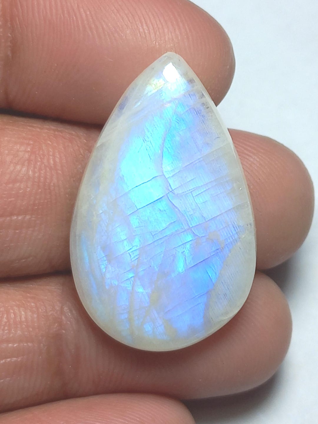 Lot De Pierres De Lune Arc-en-ciel Naturelles - 10 000 Carats - Cabochons Mixtes - Inde