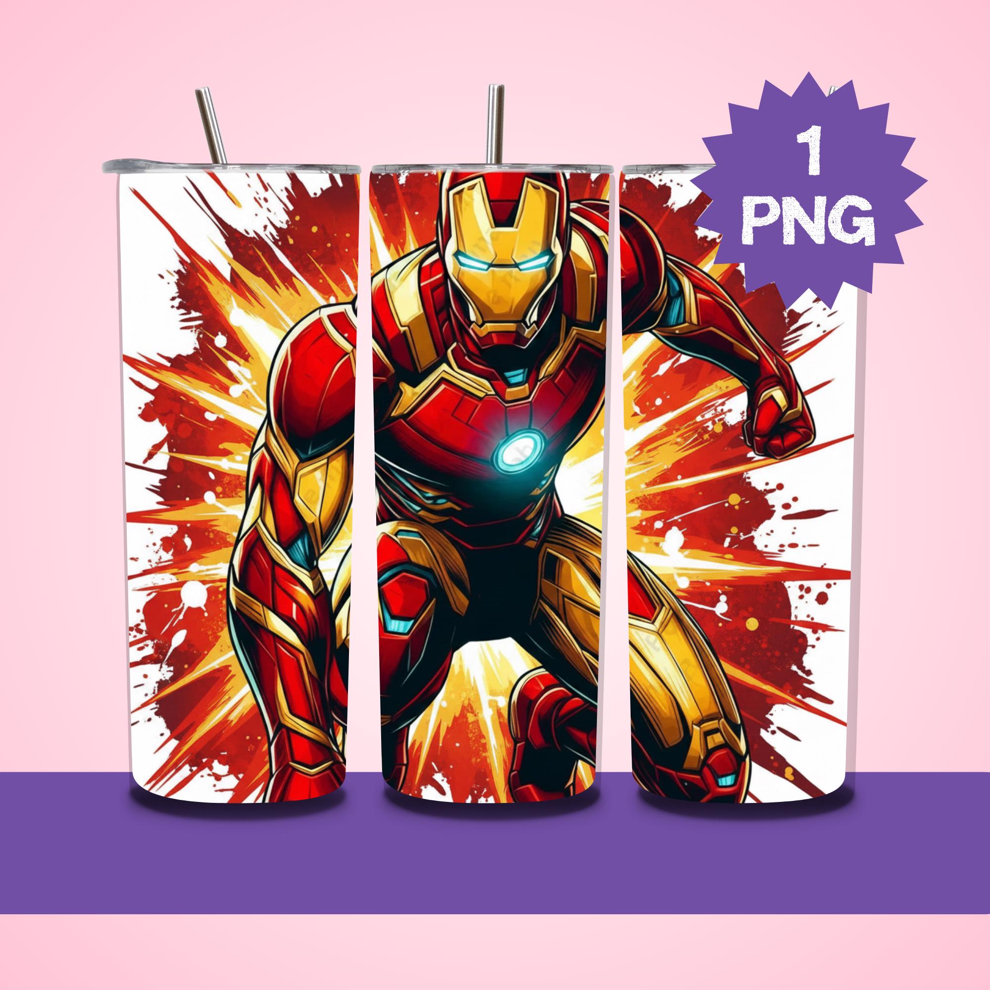 Iron Man Tumbler - Etsy Hong Kong